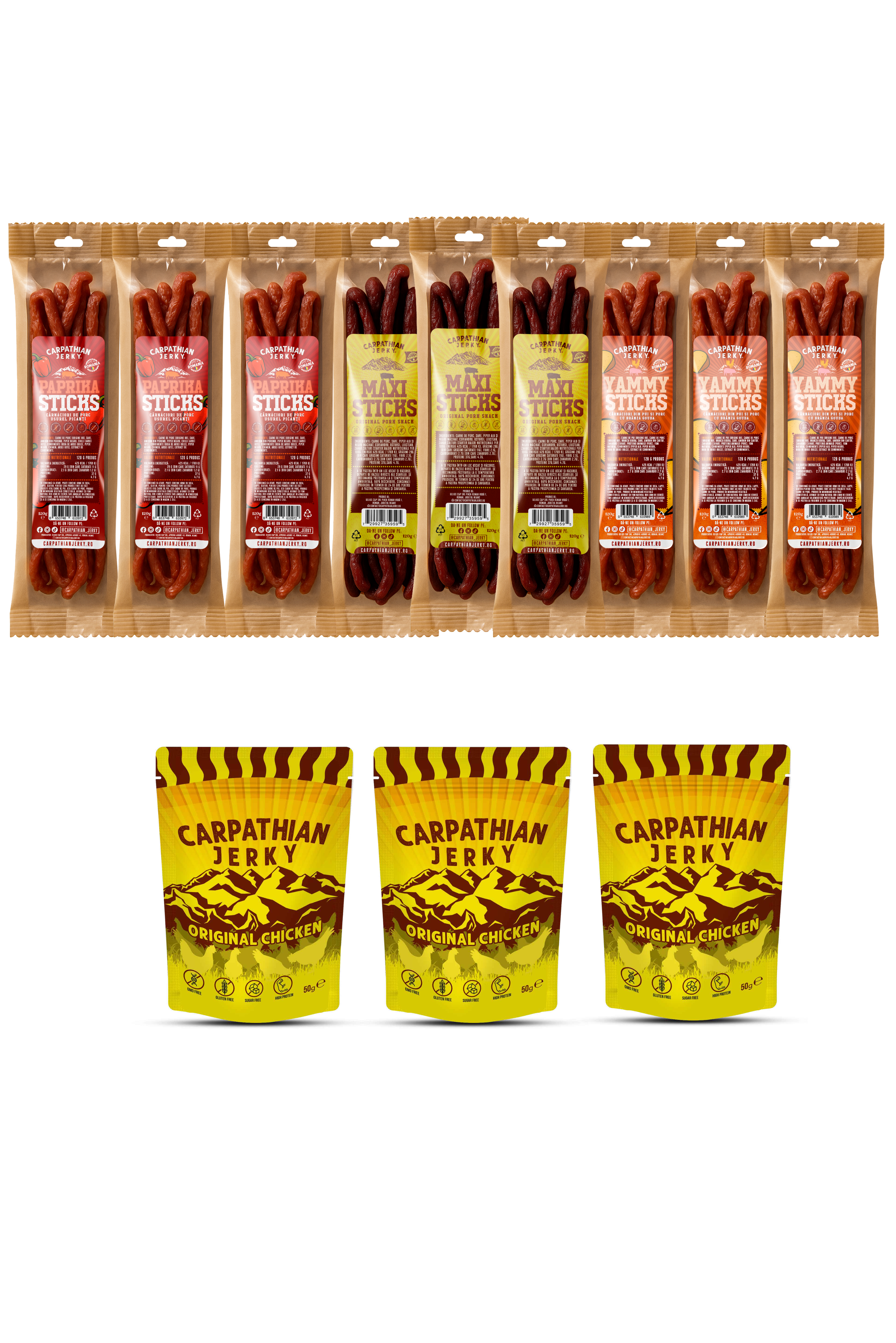 Lansare Yammy & Paprika Sticks