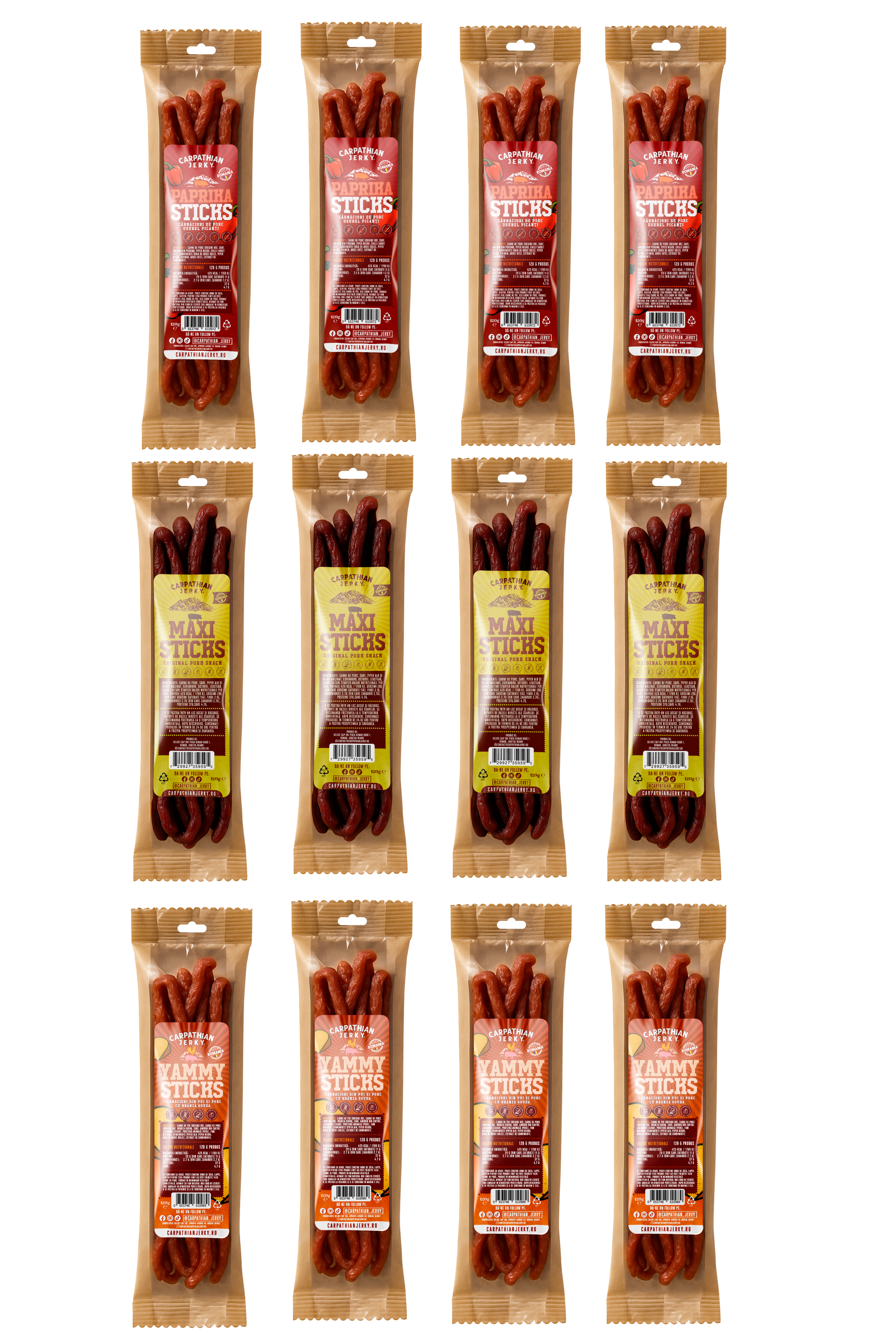 Lansare Yammy & Paprika Sticks