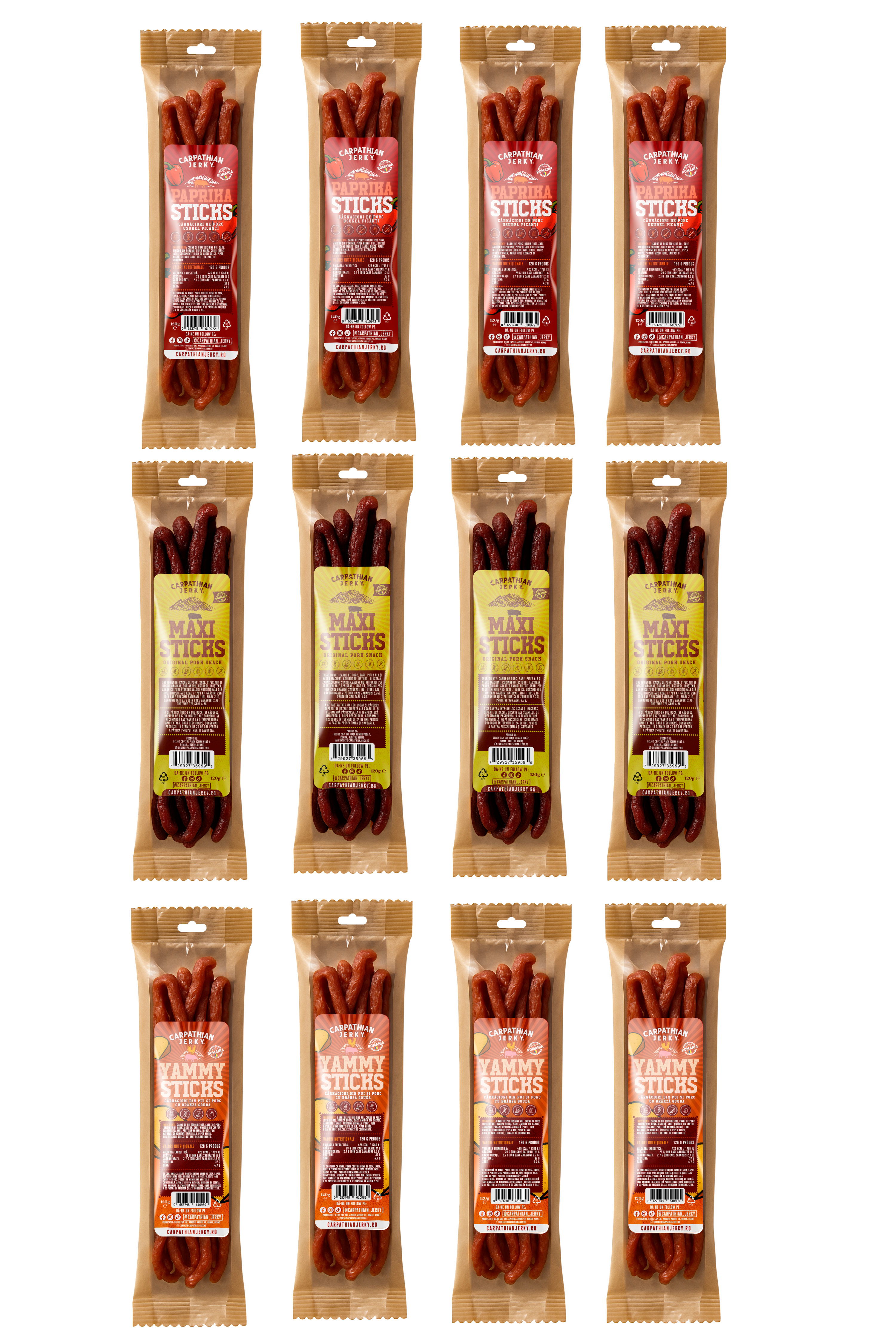 Lansare Yammy & Paprika Sticks
