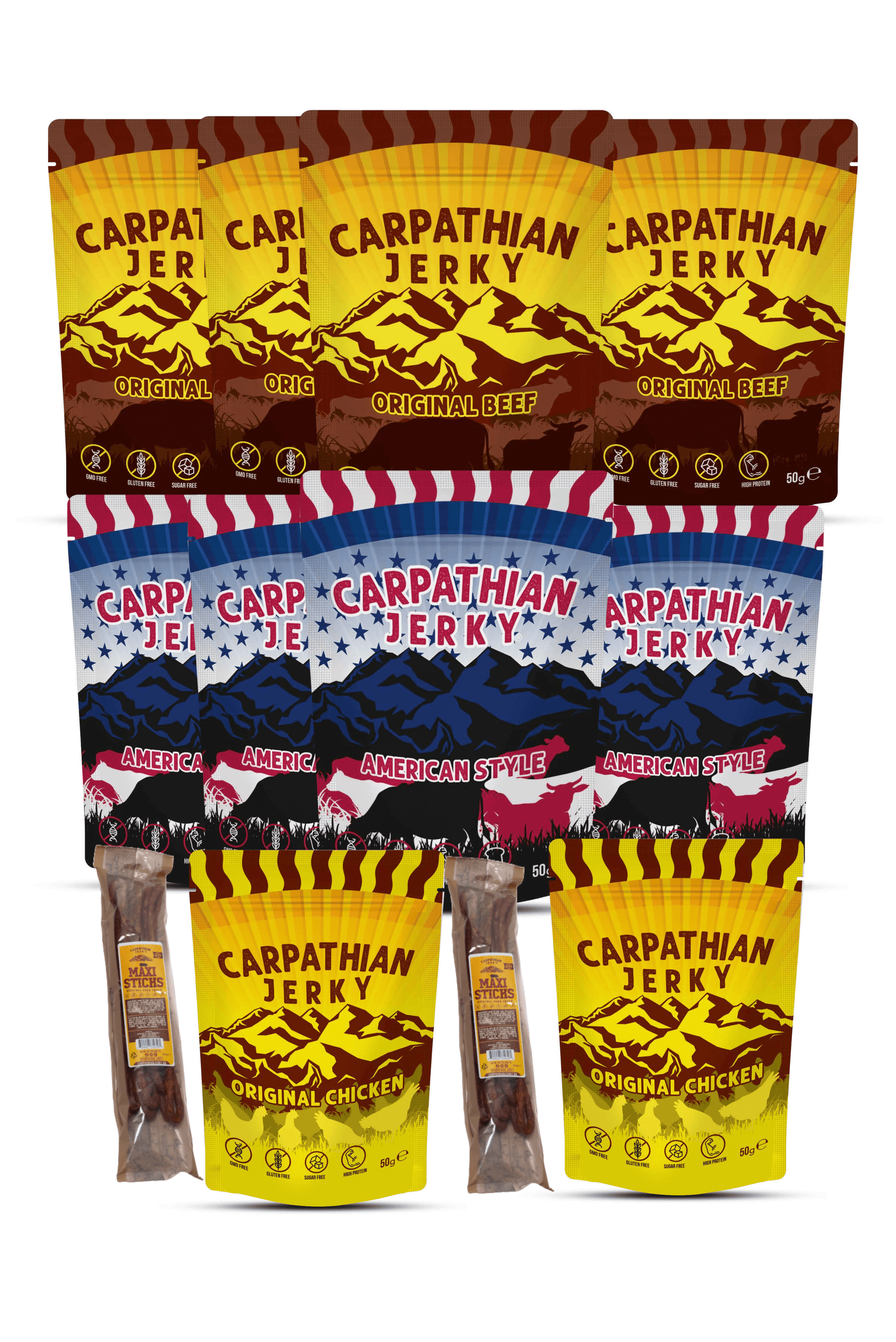 Пакетът Carpathian Jerky