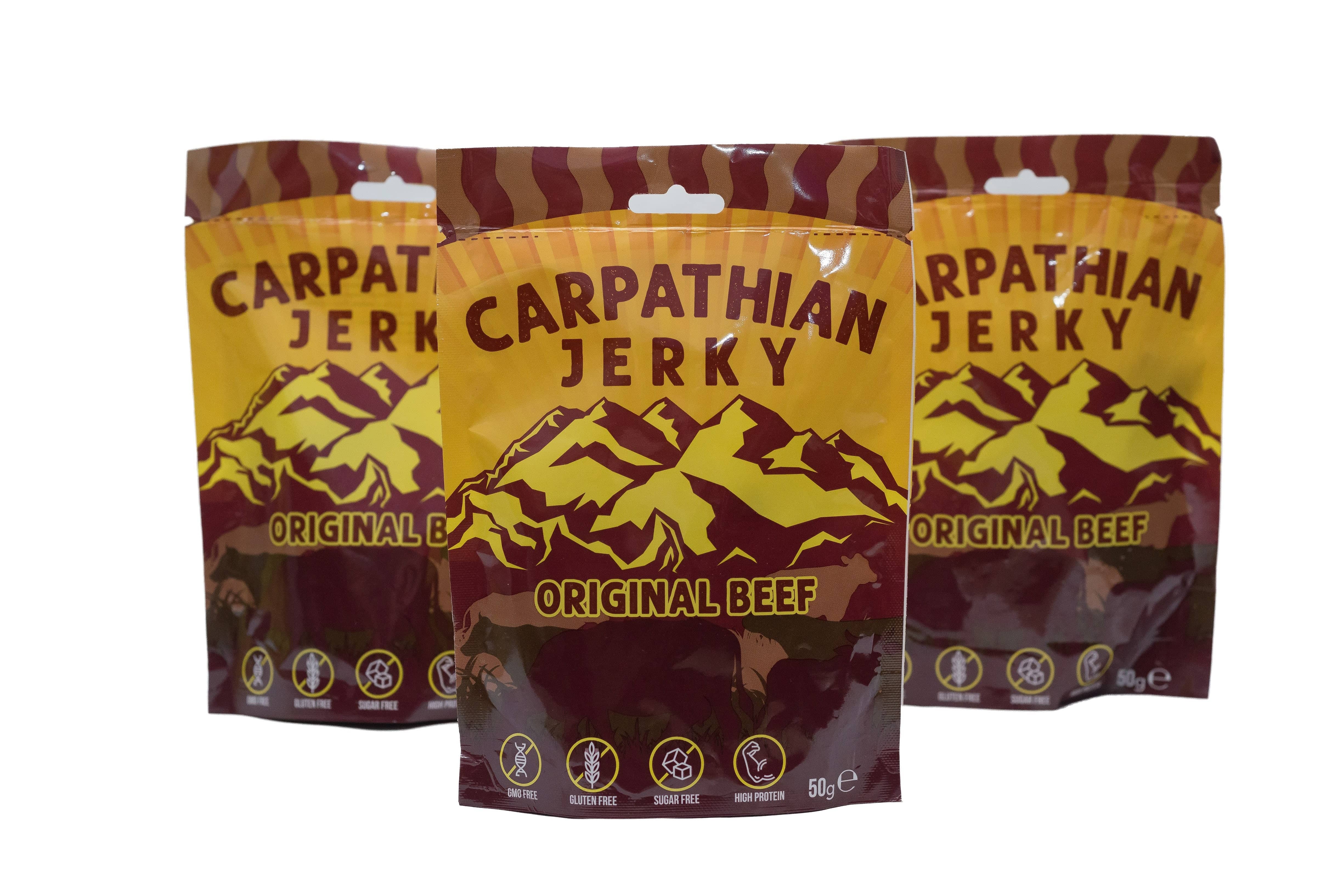 Carpathian Jerky Original Beef - Carpathian Jerky