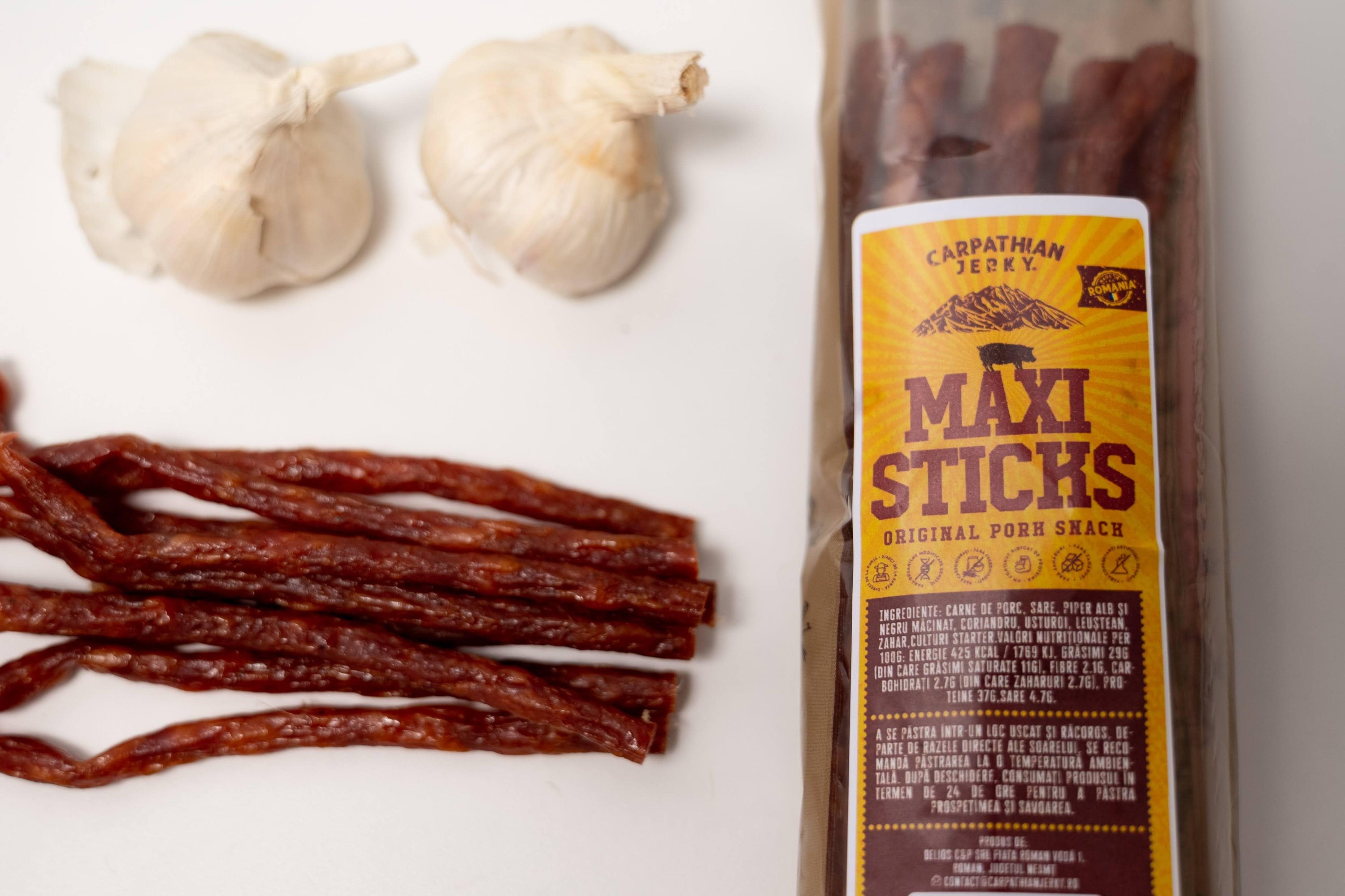 Carpathian Jerky Maxi Sticks - Carpathian Jerky