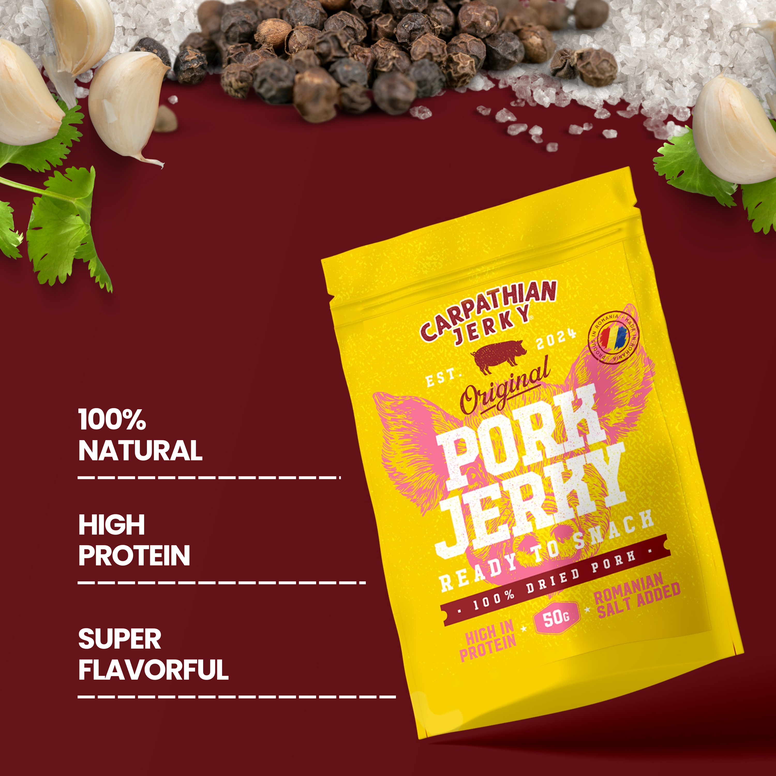 Kárpátok Jerky Amerikai Stílus