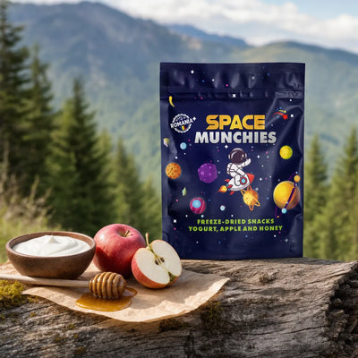 Space Munchies Iaurt liofilizat cu Măr si Miere 50g